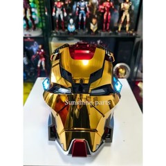 Iron Man Helmet MK17 Cosplay Mask Wearable 1:1 Voice Control Prop English Ver.