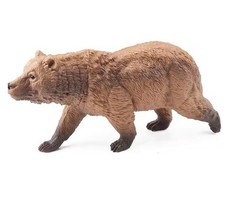 Brown Bear Toy Action Figure 7″ Small Animal Figurine Doll Gift for Kids