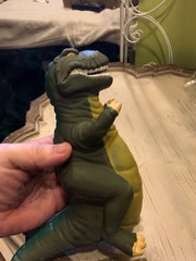 Land Before Time Sharptooth Tyrannosaurus Rex Hand Puppet Figure 1988 Pizza Hut