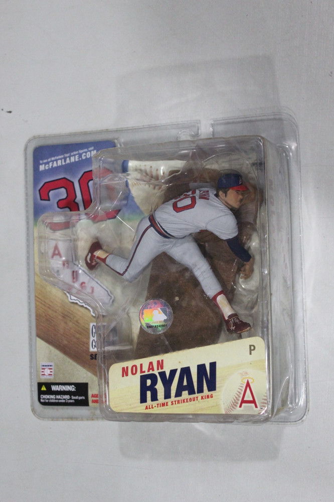 2006 Mcfarlane Nolan Ryan Cooperstown Collection Series 3 Angels Figure NEW