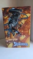 Cyberfrog Salamandroid PVC Action Figure 30 Inch Tail All Caps Comics 14yrs +