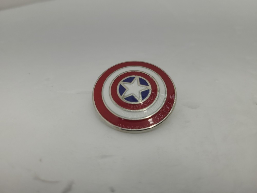 Captain America Sheild Enamel Pin Collectible Marvel Avengers MCU