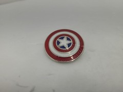 Captain America Sheild Enamel Pin Collectible Marvel Avengers MCU