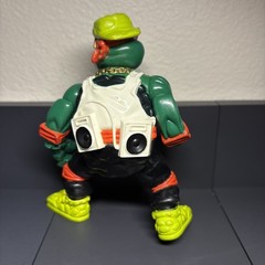 1991 Vintage TMNT Rappin’ Mike Figure Teenage Mutant Ninja Turtles Figure