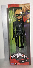 Miraculous Tales of Ladybug Zag Cat Noir Doll 10.5” New