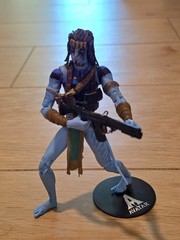 Custom Painted Jake Sully War Paint Fire And Ash McFarlane Avatar Action Figure