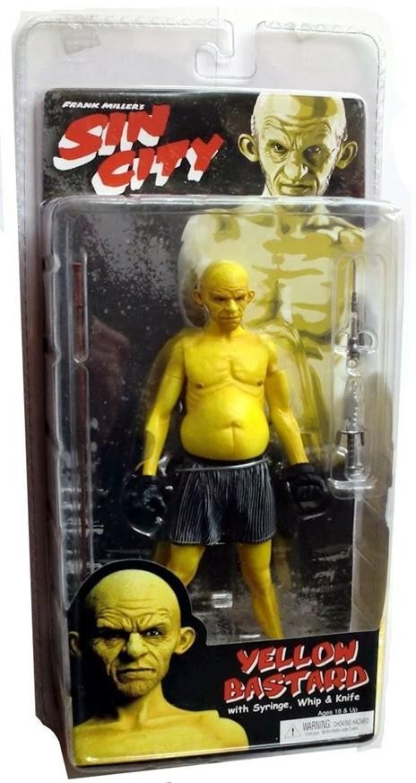 Sin City Yellow Bastard Closed Mouth Variant Figure NECA