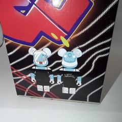 MEDICOM TOY BE@RBRICK Aruta Soup Mordern Art Graffiti 100％ & 400％ Open Box