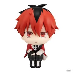 11CM Anime Sousou no Frieren Stark Figure Look Up Doll Fern Cute Model Sitting