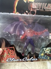 Uni-Five Devil man Devilman Detail Figure Limited Ed Clear Color 1998 Box Wear