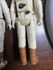 VINTAGE KENNER STAR WARS 1980 HOTH REBEL SOLDIER COMMANDER ARMY LOT 6 FIGURES