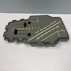Vintage 1988 Funrise Aircraft Carrier Playset Top & Bottom Parts Or Repair