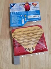 DC Kids SUPERMAN Power Cape Set – Costume / Cosplay Ages 4+