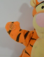 RARE 1998 Tigger 5″ McDonald’s EUROPE Plush Action Figure Disney Winnie The Pooh