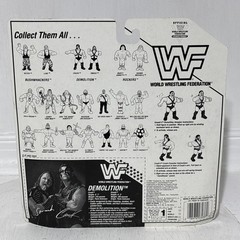WWF Hasbro Demolition 2 Pack Smash And Crush- Hard 2 Find!