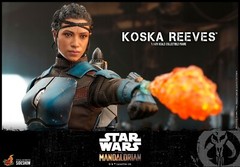 Hot Toys Star Wars The Mandalorian TMS069 Koska Reeves 1/6 Scale Figure In Stock