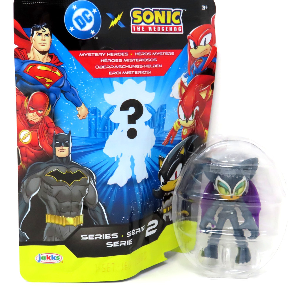 Sonic x DC 2.5″ Rouge as Catwoman Figure Series 2 Blind Bag Opened New