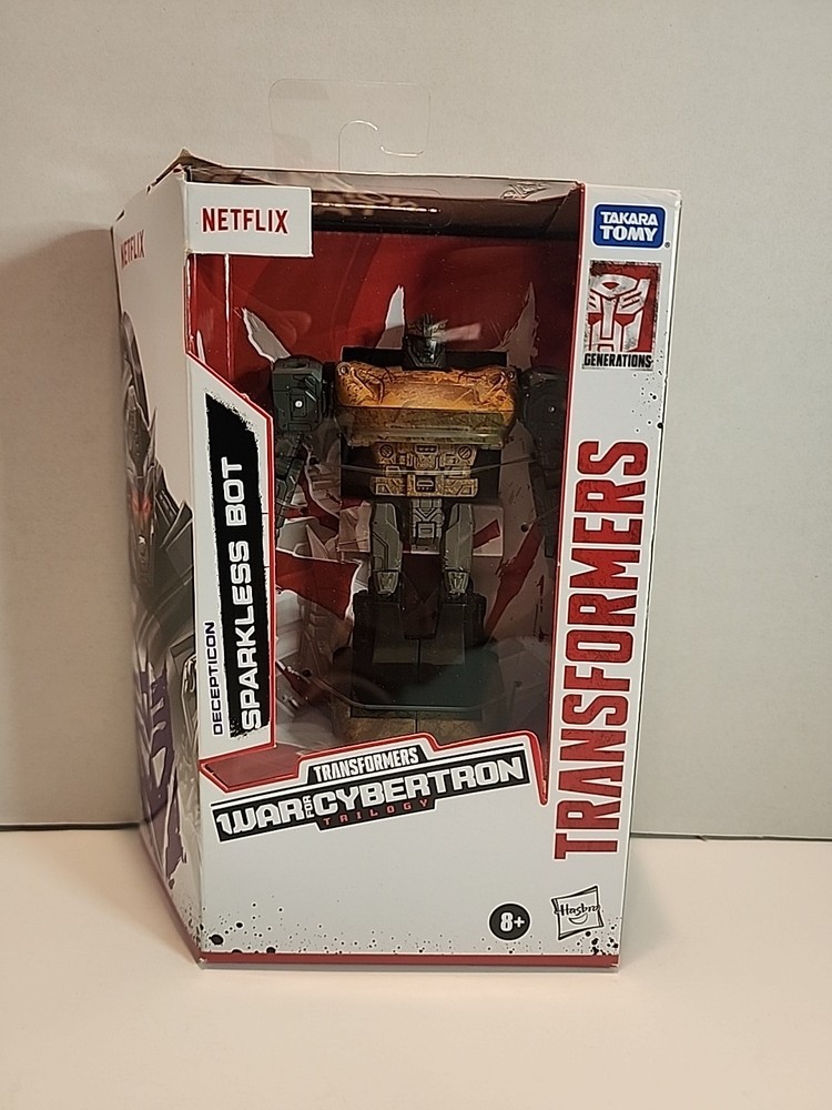 Transformers War For Cybertron wave 3 Netflix SPARKLESS BOT