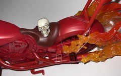 Marvel Legends Ghost Rider’s MOTORCYCLE Flaming Hellcycle Riders Johnny Blaze