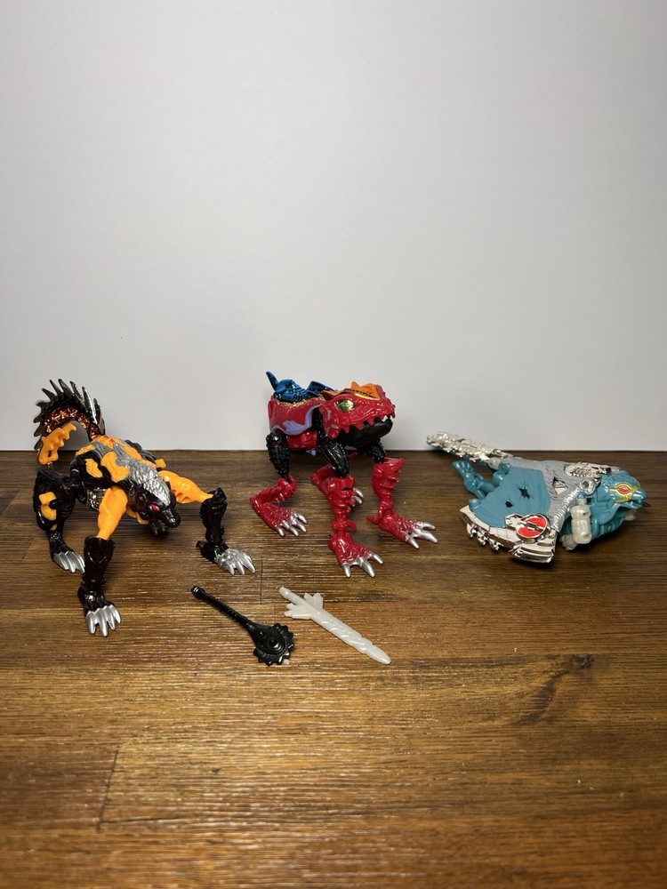 Transformers Rid 3 Pack – Gas Skunk, Dark Scream, Slapper, Complete!!
