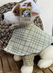 VTG Wishbone Sherlock Holmes Plush Dog 1996 Big Feasts! Jack Russell Terrier PBS