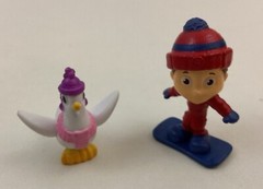 Paw Patrol Artic Winter Snow Rescue Pups Mini 2″ PVC Figures 8pc Lot Chickaletta