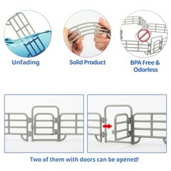 20PCS Corral Fencing Playset with Gates for Barn Farm Animal Toys
