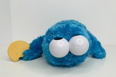 Sesame Street Feed Me Cookie Monster Plush Interactive Toy 18 mths-4 years WORKS