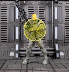 Energy Shield Accessory for Cosmic Legions Figures (Style 3)