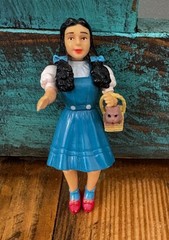 The Wizard of Oz Vintage 50th Anniversary 1988 Figure Poseable Dorothy and Toto