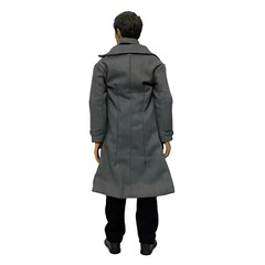 12 Inch 1:6 Scale Male Soldier Toy Gray Coat Set Clothes Model CC307