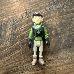 Wild Kratts Action Figures Chris Katt 3″ Blue & Green Suit Rare