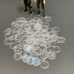 50Pcs Clear Display Stand Base for 6″ DC MOTU Action Figures Model 32mm