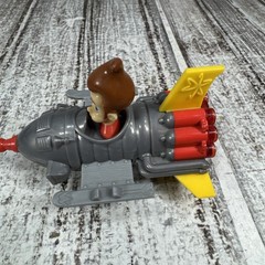 Nickelodeon 2003 Jimmy Neutron Boy Genius Space Ship Car Vehicle Toy Figure