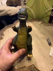 Land Before Time Sharptooth Tyrannosaurus Rex Hand Puppet Figure 1988 Pizza Hut