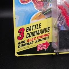 Gi Joe 1991 Overkill MOC Super Clean Backing Board🔍See Description🔍