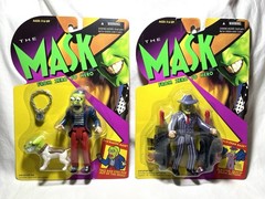 The Mask Jim Carrey From Zero to Hero Lot of 2 Hasbro 1994