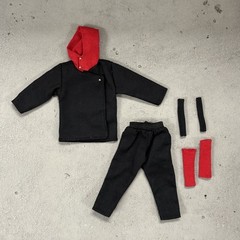PB-YUJI-SET: Jujutsu Kaisen Yuji fabric outfit for Romankey 1/12 body