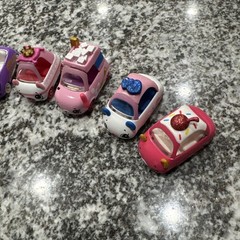Shopkins Cutie Cars Die-Cast Collectible Toys by Moose Toys Lot Of 6 Pieces