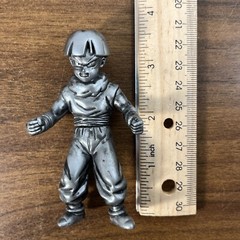 Gohan Figurine Toy Dragon Ball Z Silver Tone Loose