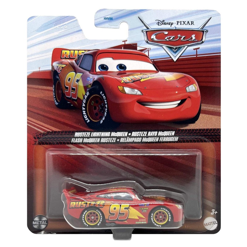 Disney Pixar Cars 1:55 Scale Die-Cast Metal – Rusteze Lightning McQueen