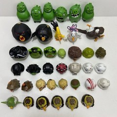 Huge Angry Bird Miscellaneous Toy Lot Figures Building Parts Star Wars