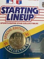 NOLAN RYAN SPECIAL EDITION 1991 STARTING LINEUP COLLECTOR’S COIN/FIGURE/CARD