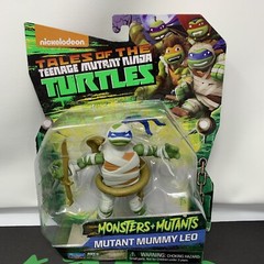 Teenage Mutant Ninja Turtles Monsters And Mutants Lot Mikey Werewolf Leo Mummy