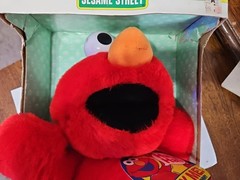 Vintage 1996 Tyco TICKLE ME ELMO Red Plush Sesame Street Toy NIP READ!!!!!!!!!!!