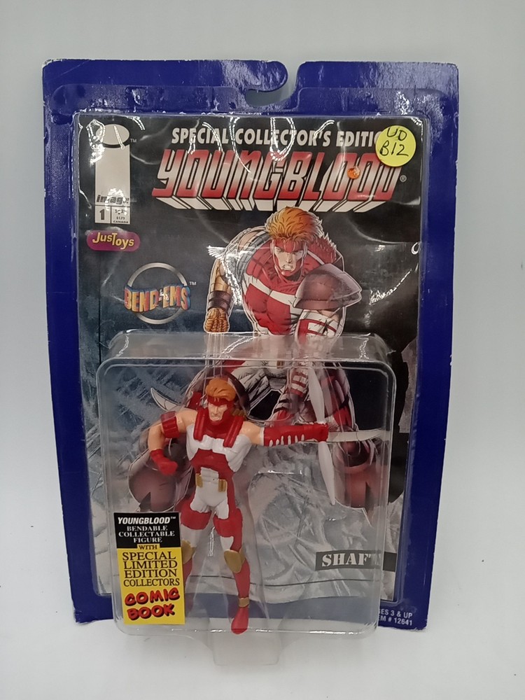 1995 YOUNGBLOOD BEND-EMS SHAFT & Comic #udb12