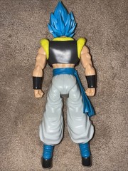 Dragon Ball Gogeta Blue Hair Action Figure Plastic Anime Manga 11 Inches Tall