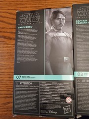 Star Wars Black Series 6″ Rogue One Set Of 6 Lot. Galen Erso, Bodhi Rook, Saw Ge
