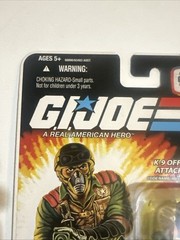 GI Joe 25th Anniversary Mutt & Junkyard MOC Sealed K-9 Officer 2008 Hasbro