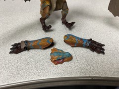 *MISSING PARTS* Monster Hunter Rise: Tigrex S.H.Monsterarts Action Figure